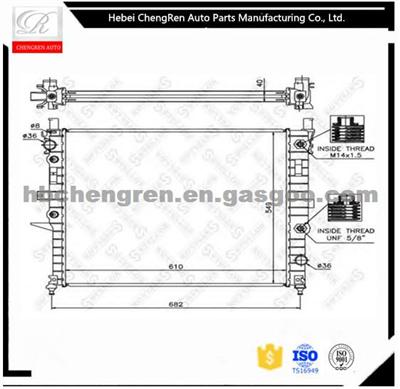 Radiator 1635000003 For Mercedes Benzz ML320 W163 97-00