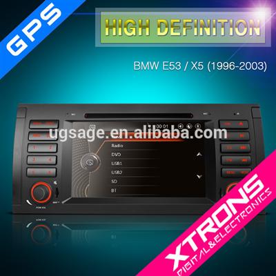 Xtrons New upgrade 7" 1080P Capacitive Touch Screen Car DVD GPS Navigation Player Canbus for BMW E53/X5 PF7239BGT