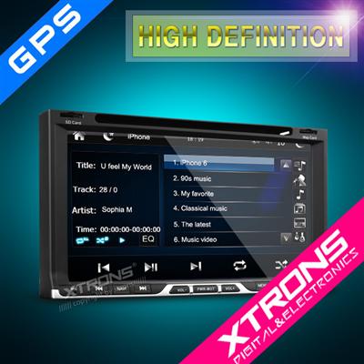 XTRONS TD691GT 6.95" Digital touch Screen double din dvd car stereo with GPS navigation