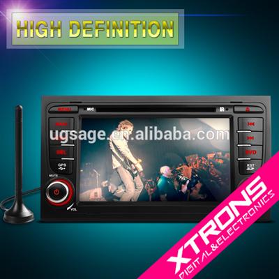 Xtrons PX71AA4DAB 7" Windows CE 6.0 system premuim series 7 inch 2 DIN in car dab radio for Audi