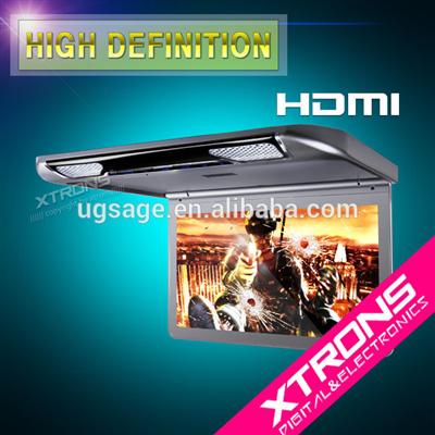 Xtrons CM133HD hot new products for 2015 13.3" roof monitor with HDMI Port FM transmitter