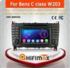 HIFIMAX Android 5.1.1 car radio dvd gps navigation For Mercedes-Benz C class WITH Capacitive screen 1080P 8G ROM WIFI 3G SUPPORT