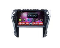 Quad core android 4.4.4 1024*600 HD car dvd player for Toyota 2015 camry GPS navigation wifi 3G usb OBD radio RDS tv video