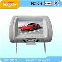 TFT Digital Panel 7 inch Car Headrest DVD Player