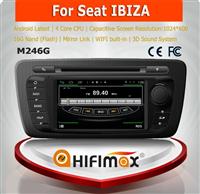 HIFIMAX Android 4.4.4 touch screen car radio for SEAT IBIZA (2009-2013) car dvd player