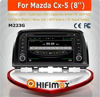Hifimax S160 series car dvd player for Mazda CX-5 2012 with 4 Core CPU 16G Hard disk HD1024*600 capacitive screen android 4.4.4