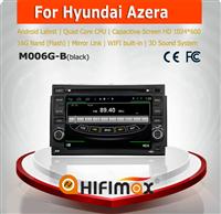 HIFIMAX Android 4.4.4 car dvd gps navigation for Hyundai Azera/GRANDEUR with 4 Core CPU 16G Hard disk HD1024*600