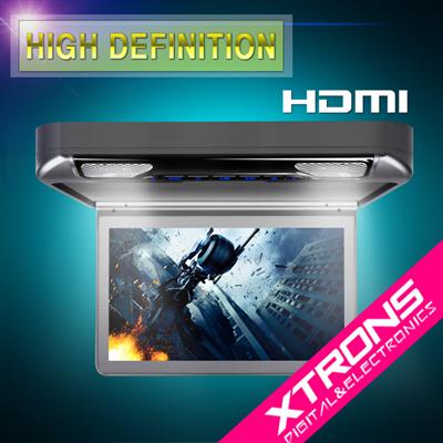 XTRONS CR133HD 13.3 inch 1920*1080 bus roof mount tv with HDMI