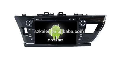 9Inch Android car dvd player for Toyota 2014 Corolla with car gps car navigation