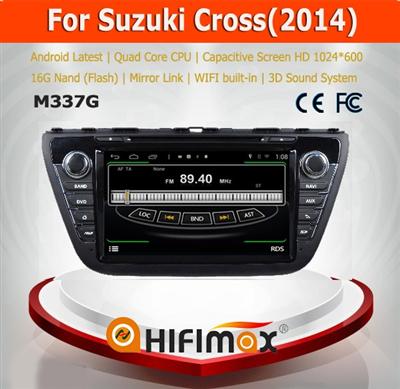 HIFIMAX S160 Android 4.4.4 car radio for Suzuki Cross 2014 car audio stereo auto radio multimedia player