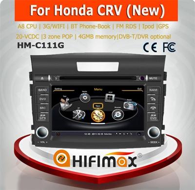 Hifimax for honda crv car dvd gps navigation system car navigation FOR HONDA CRV 2012 2013 2014