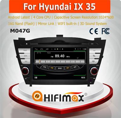 HIFIMAX Android 4.4.4 car dvd gps navigation system for Hyundai Tucson/IX35(2009-2010)