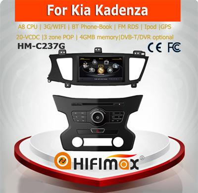 Hifimax for kia cadenza car dvd gps 2013/car multimedia for kia cadenza car radio car audio dvd gps navigation system