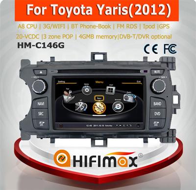 Hifimax car mp3 player with bluetooth toyota yaris car radio for toyota yaris with usb bluetooth car radio for toyota yaris