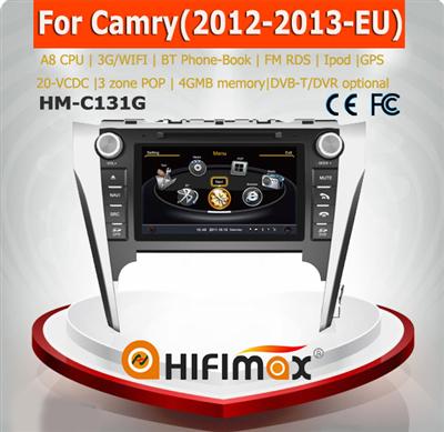 Hifimax car audio system toyota camry navigation system toyota camry car multimedia system