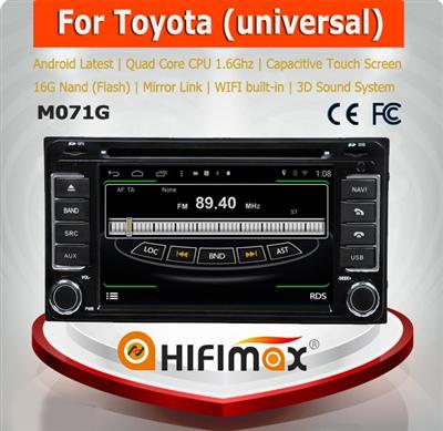 HIFIMAX Android 4.4.4 car dvd gps for Toyota car navigation for Toyota car gps