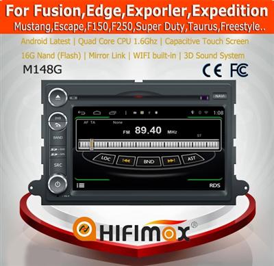 HIFIMAX Android 4.4.4 car dvd player for Ford Explorer WITH Capacitive screen 1080P 8G ROM WIFI 3G INTERNET DVR