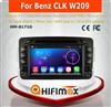 HIFIMAX Android 5.1.1 car radio dvd gps navigation for MB CLK class dab receiver