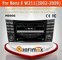 HIFIMAX Android 4.4.4 car dvd player for Mercedes-Benz E class WITH Capacitive screen 1080P 8G ROM WIFI 3G INTERNET DVR SUPPORT
