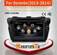 Hifimax car radio dvd gps navigation system for KIA SORENTO (2013-2014) WITH A8 CHIPSET DUAL CORE 1080P V-20 DISC WIFI 3G