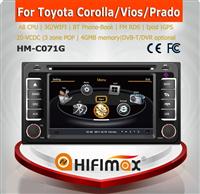 Hifimax car radio dvd gps navigation FOR Toyota Fortuner WITH A8 CHIPSET DUAL CORE 1080P V-20 DISC WIFI 3G INTERNET DVR