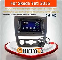 Hifimax skoda yeti gps dvd/skoda yeti car player with gps navigation system/car audio player for skoda yeti 2014 2015