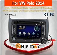 HIFIMAX 2 din touch screen vw polo car audio player car stereo auto radio car multimedia with DVD GPS navigation radio BT