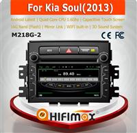 HIFIMAX Android 4.4.4 special car gps navigation system for Kia Soul 2013 dashboard auto radio dvd gps with car accessories