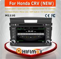 HIFIMAX Android 4.4.4 car navigation system for Honda CRV WITH Capacitive screen 1080P 16GB WIFI 3G INTERNET DVR