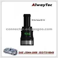 SAE 5 / 8 Plastic Quick Coupler For Auto Fuel System