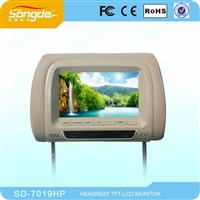 2016 Hot Sale 7inch Headrest DVD Player For Car