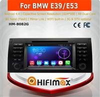 HIFIMAX car dvd player for BMW X5 E53 Android 5.1.1 car dvd for BMW E39 E38 16GB high definition 1024*600 Bluetooth DVD