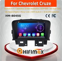 HIFIMAX 7'' Chevrolet Cruze car multimedia Android 5.1.1 high definition 1024*600,Dual-core