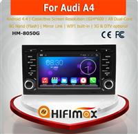 HIFIMAX Android 5.1.1 car DVD GPS Navigation system for Audi A4 car PC for audi a4 auto radio gps dvd,QUAD-core