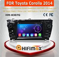 HIFIMAX New 16GB Android 5.1.1 car radio dvd gps navigation for Toyota Corolla 2014 car multimedia player car stereo wifi usb