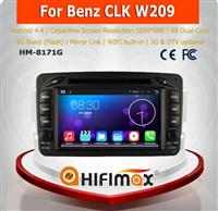 HIFIMAX Android 5.1.1 car radio dvd gps navigation for MB CLK class dab receiver