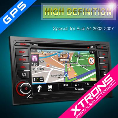 PF71A4A: Xtrons 7" Special Car DVD for Audi A4 2002-2007