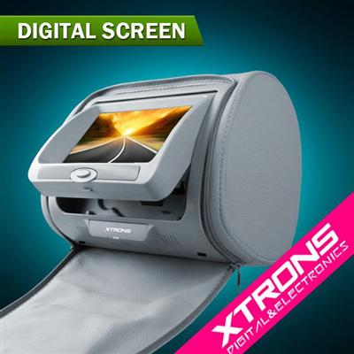 HD705: Xtrons 2 x 7" Headrest Car Audio Player USB SD