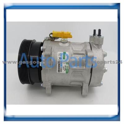 Sanden 7V16 Compressor For Citroen C5 C8/Peugeot 807 607 406 9642800780 PEK306 8646015 6453NH TSP0155418