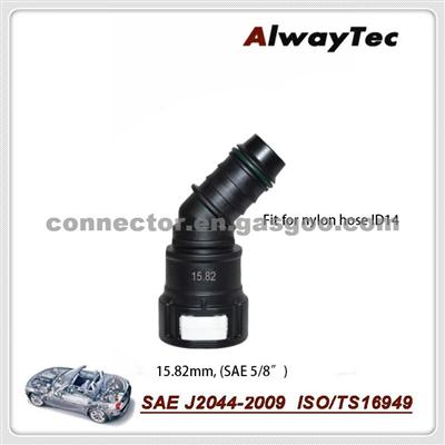 SAE 5 / 8 Plastic Quick Coupler For Auto Fuel System