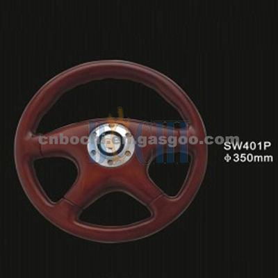 Difference Of Diameter Wood Truck Steering Wheel