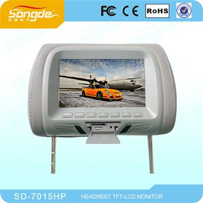 Promotion Price 7inch Car Headrest Multi Media Monitor