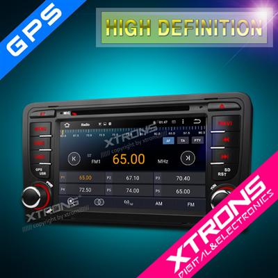 2016 Xtrons newest model# PF75AA3A 7" double din android 5.1 car dvd player for audi a3