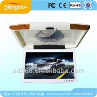 17.5'' car roof mount tft lcd monitor