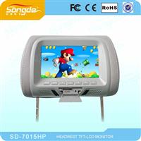 Factory Supply 7 inch Car Headrest DVD Player