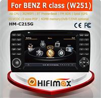 Hifimax Car Navigation DVD GPS for MB R class W251 Head unit - Bluetooth RDS IPod HD 1080P