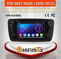 HIFIMAX Android 5.1.1 car radio dvd player with gps navigation system for SEAT IBIZA (2009-2013)