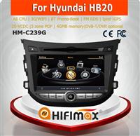 Hifimax Car DVD GPS Head unit For Hyundai HB20 with Navigation A8 Chipset 20-V-CDC 4G Rom