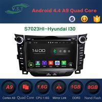 Autostereo Radio Android Car DVD Player for Hyundai I30 with Bluetooth iPod Map Phonebook USB SD PIP Multi-languages