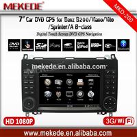 car radio For Mercedes Benz Sprinter Viano/Vito Car DVD Player 2 Din 7" ATV 3G WiFi BT GPS iPod CANBUS Video FM Radio